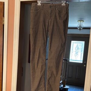 Eddie Bauer Brown Straight Leg Pants